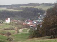 Pohled z ly�a�sk� sjezdovky