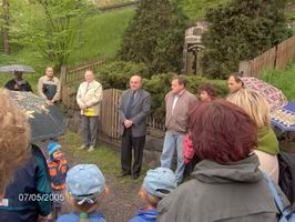Projev pana starosty p�ed pam�tn�kem padl�m 